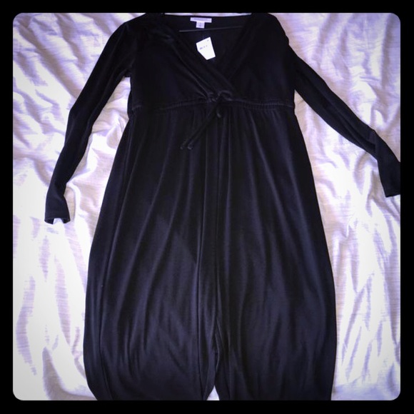 maternity long sleeve jumpsuit